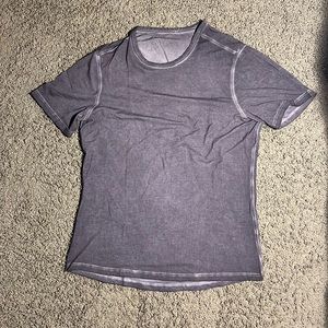 Lululemon washed black tshirt
